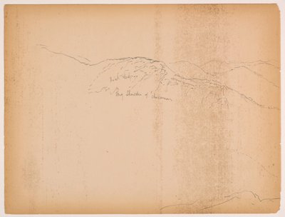 チョコルア山の肩からの眺め 作： Daniel Huntington