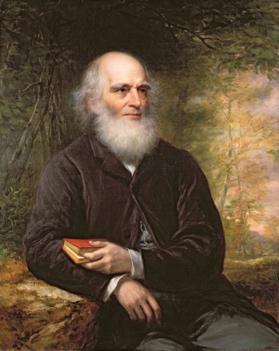 ウィリアム・カレン・ブライアント（1794-1878）1866年（キャンバスに油彩） 作： Daniel Huntington