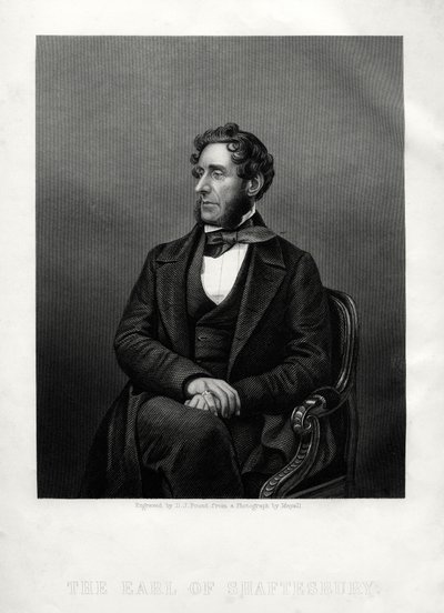 アンソニーアシュリークーパー、第7アフターオブシャフツベリー、イギリスの慈善家、c1880。 作： Daniel John Pound
