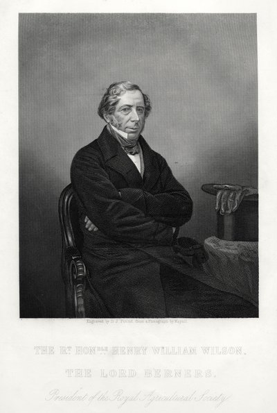 ヘンリーウィリアムウィルソン、第11代バーナー男爵、c1880 作： Daniel John Pound