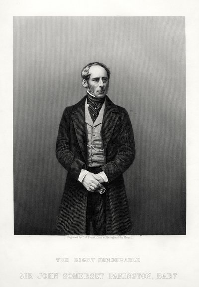 ジョンサマセットパキントン、第1男爵ハンプトン、イギリスの政治家、c1880。 作： Daniel John Pound