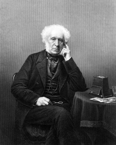デイビッド・ブリュースター卿、19世紀のスコットランドの科学者、発明家、作家。 作： Daniel John Pound