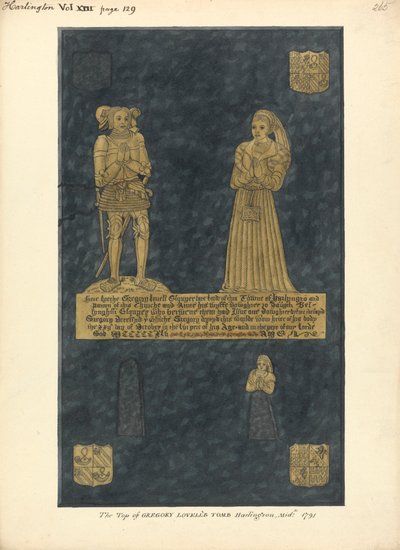 Brass Plate for Gregory Lovell and his Wife Anne, Daughter of David Bellingham, Harlington Church   1434535   ja       japanese Successfully Translated  Original: Uncle Andreu de Rocafort (oil on canvas) Translat: Uncle Andreu de Rocafort (oil on canvas) 1 作： Daniel Lysons