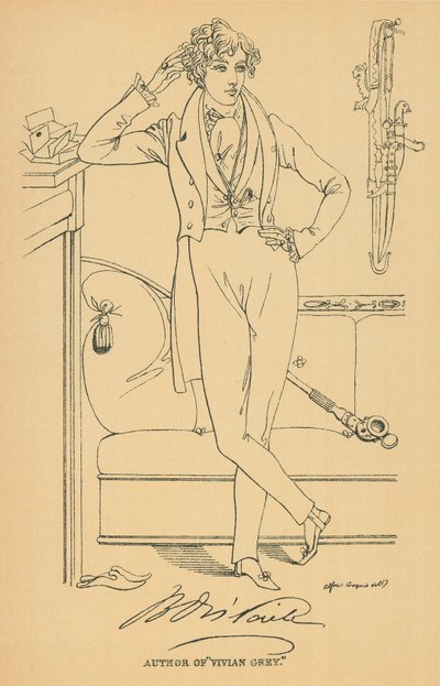 ベンジャミン・ディズレーリ 作： Daniel Maclise