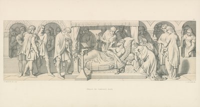 エドワードの告白者の死 作： Daniel Maclise