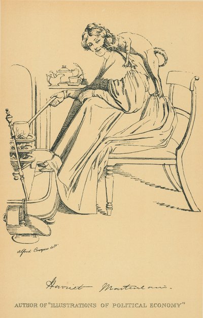 ミス・ハリエット・マルティノー 作： Daniel Maclise