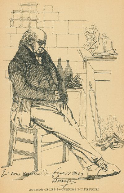 ピエールジャンドベランジェ 作： Daniel Maclise