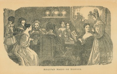 レジーナの名誉のメイド 作： Daniel Maclise