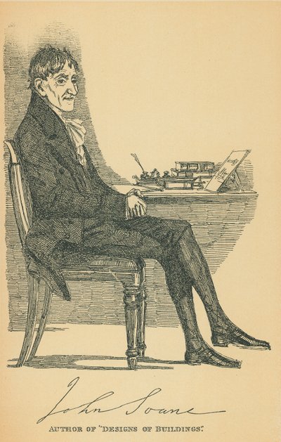 ジョン・ソーン卿 作： Daniel Maclise
