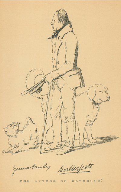 ウォルター・スコット卿 作： Daniel Maclise