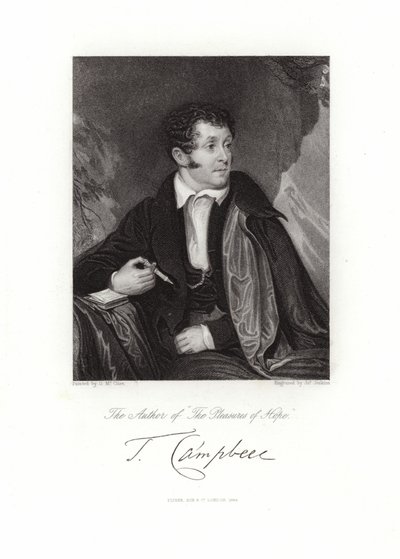 トーマス・キャンベル 作： Daniel Maclise
