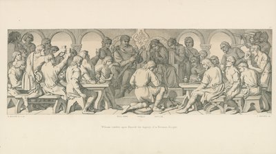 ウィリアムはハロルドにノーマン騎士の尊厳について語る 作： Daniel Maclise