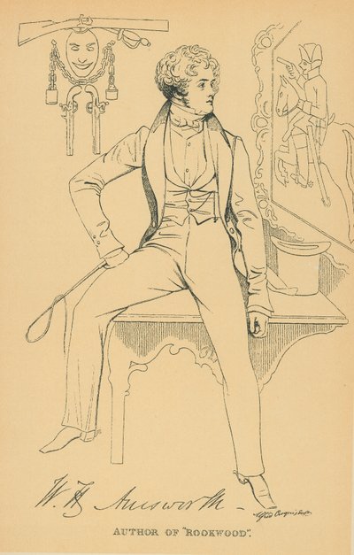 ウィリアムハリソンエインズワース 作： Daniel Maclise