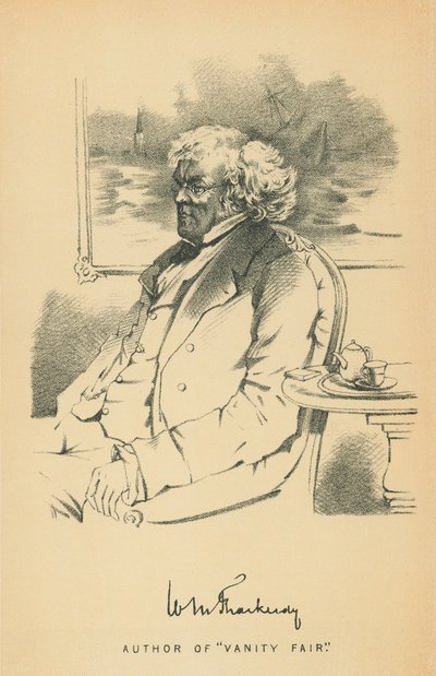 ウィリアム・メイクピース・サッカレー 作： Daniel Maclise