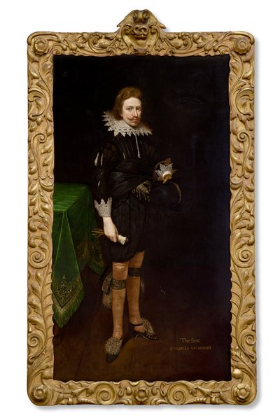 ウィリアムキャベンディッシュの肖像、1624年 作： Daniel Mytens