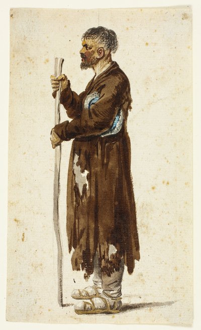 ロシアの農民 作： Daniel Nikolaus Chodowiecki