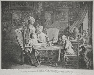  作： Daniel Nikolaus Chodowiecki