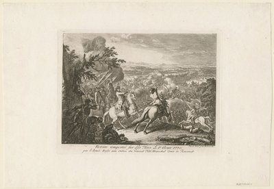 カフルの戦い、1770 作： Daniel Nikolaus Chodowiecki