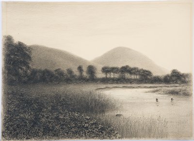 イーバーリングベル、ノーサンバーランド、1916年頃（紙と鉛筆） 作： Daniel Oliver