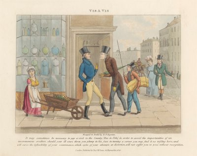 ファッショナブルなボア、またはハイライフのクーラー 作： Daniel Thomas Egerton