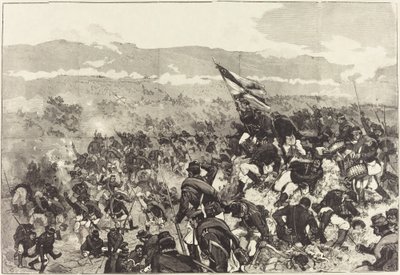 プレヴナの戦い。 7 月 30 日、ハイツへの攻撃...、18831890。 作： Daniel Urrabieta Vierge