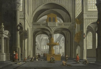 教会内部 作： Daniel de Blieck