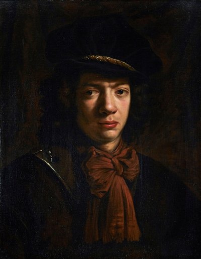 無名の男の肖像 作： Daniël de Koninck