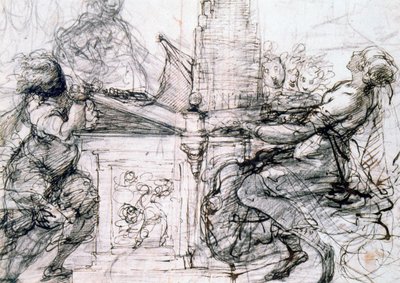 聖セシルまたはセシリア、c1598-1630 作： Daniele Crespi