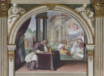 セントヒューの夢、1629年 作： Daniele Crespi