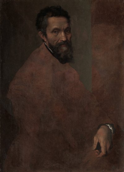 ミケランジェロブオナローティ1475〜1564年頃1544。 作： Daniele da Volterra