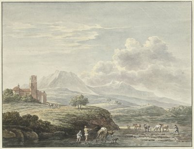 イタリアの風景 作： Daniël Dupré