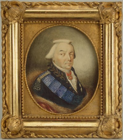 ニコライ・ボリソビッチ・ユスポフ王子の肖像 1750～1831年、1790年代 作： Danila Grigoryevich Zhernovoi