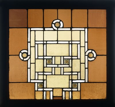 シカゴ講堂のガラス張りの窓、c.1886-1889 作： Dankmar Adler