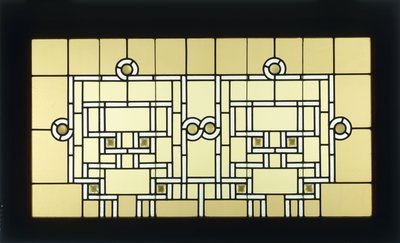 長方形の窓、1886〜1889 作： Dankmar Adler