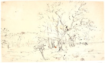 木々のある風景 作： Dankvart Dreyer