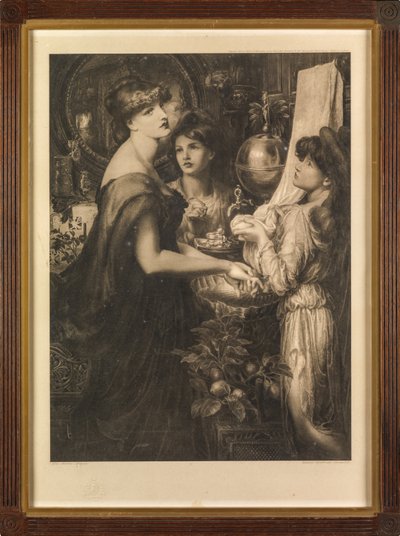 美しい手 作： Dante Gabriel (after) Rossetti