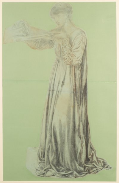 ダンテの夢の研究 作： Dante Gabriel Charles Rossetti