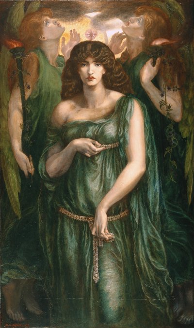 アスタルテ・シリアカ 作： Dante Gabriel Charles Rossetti