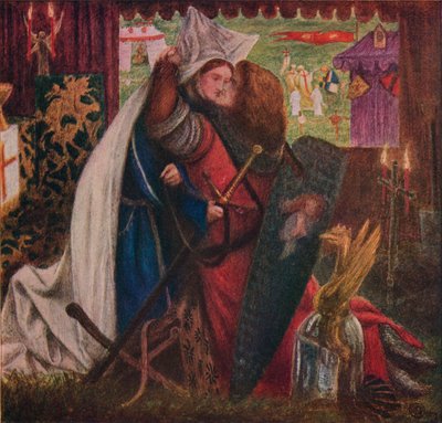 リストの前のチャペル、1857-64 作： Dante Gabriel Charles Rossetti