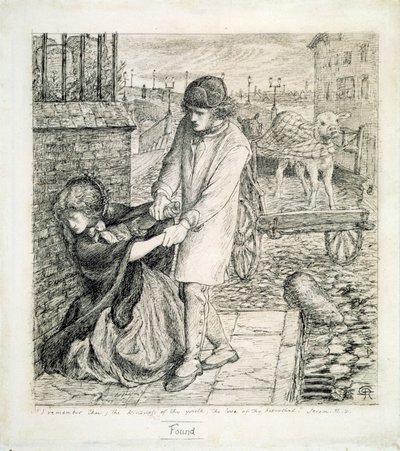 見つかった 作： Dante Gabriel Charles Rossetti