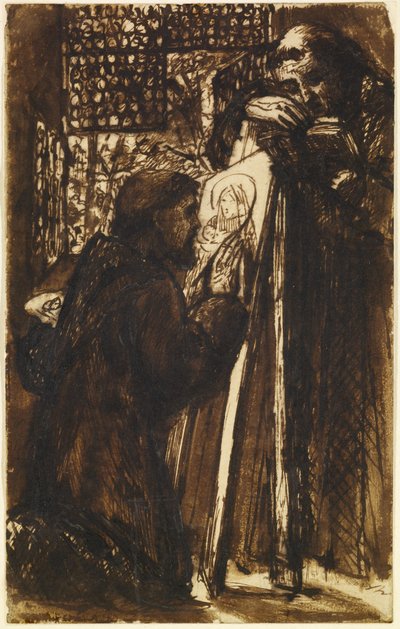 アンジェリコの絵画より 作： Dante Gabriel Charles Rossetti