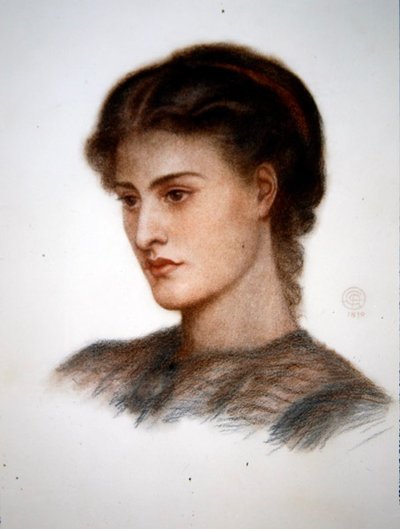 イオニデス・ガール 作： Dante Gabriel Charles Rossetti