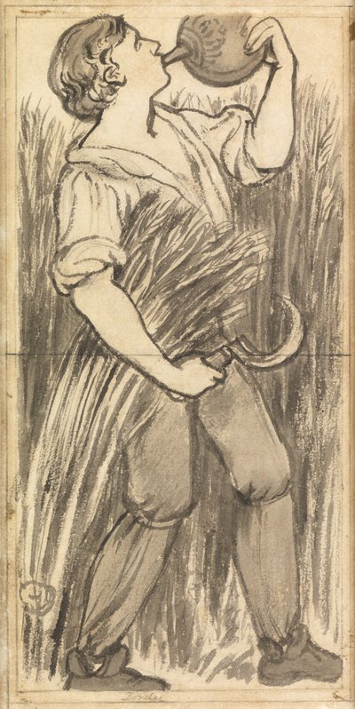 七月 作： Dante Gabriel Charles Rossetti