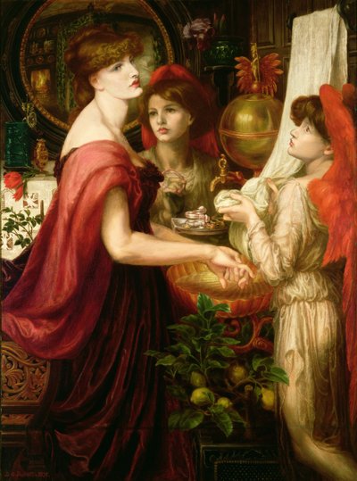 美しい手 作： Dante Gabriel Charles Rossetti