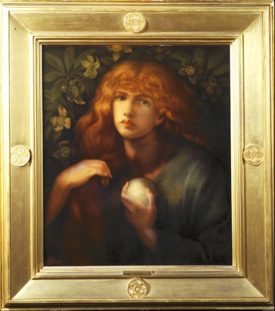 マグダラのマリア 作： Dante Gabriel Charles Rossetti