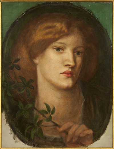 ルイーザ ルース ハーバートの肖像 作： Dante Gabriel Charles Rossetti