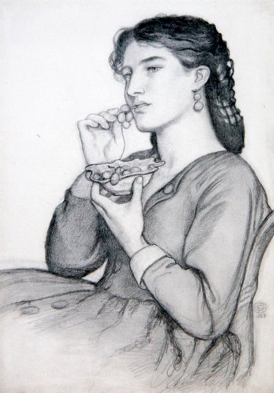 Sweet Tooth」の研究 作： Dante Gabriel Charles Rossetti