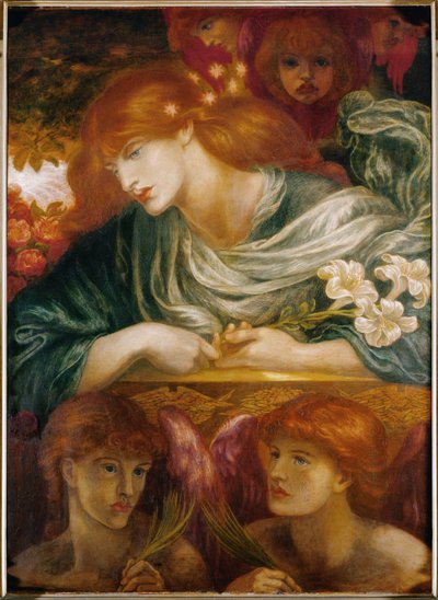 祝福されたダモーゼル 作： Dante Gabriel Charles Rossetti