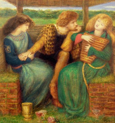 The Merciless Lady 作： Dante Gabriel Charles Rossetti