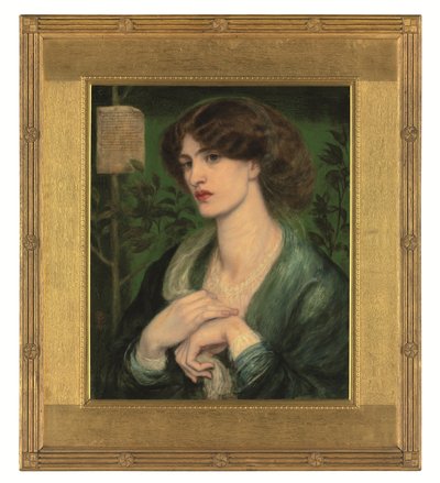 ベアトリスの挨拶 作： Dante Gabriel Charles Rossetti